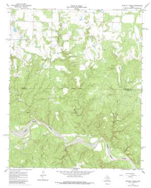 Buckle L Ranch topo map