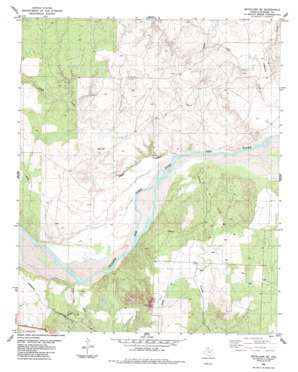 Estelline Se USGS topographic map 34100e3