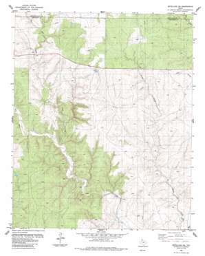 Estelline NE USGS topographic map 34100f3
