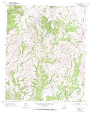 Clarendon SW USGS topographic map 34100g8