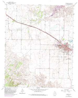 Clarendon USGS topographic map 34100h8