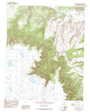 Indian Peak USGS topographic map 34101e2