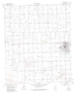 Olton USGS topographic map 34102b2