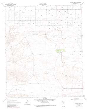 Birdwell Ranch topo map