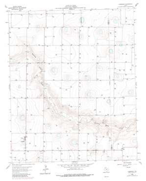 Lazbuddie USGS topographic map 34102d5
