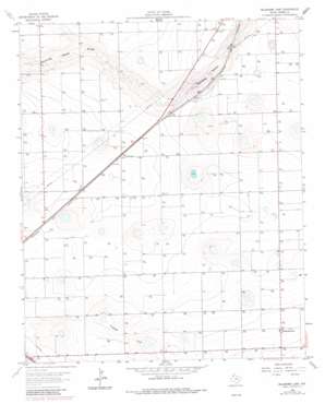 Oklahoma Lane USGS topographic map 34102d8