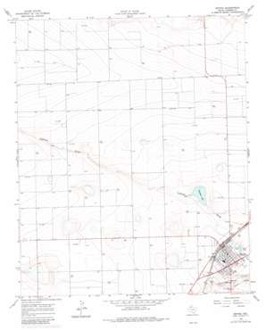 Bovina USGS topographic map 34102e8