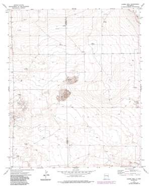 Gammil Well USGS topographic map 34103b8