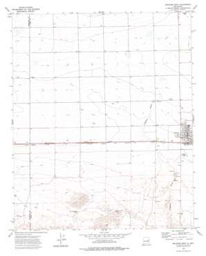 Melrose West USGS topographic map 34103d6