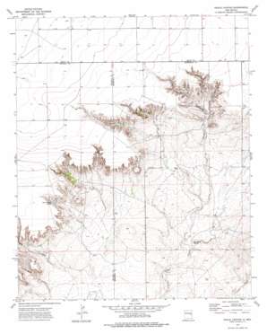 Peach Canyon USGS topographic map 34103e8
