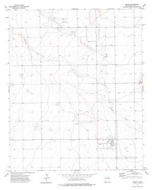 House USGS topographic map 34103f8