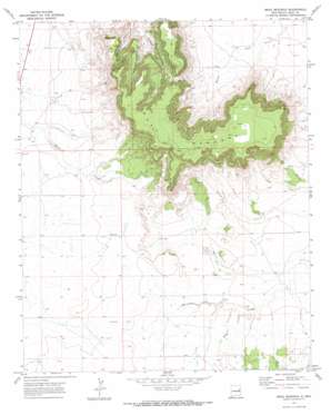 Mesa Redonda USGS topographic map 34103h6
