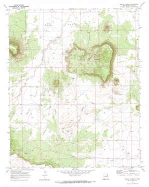 Circle S Mesa USGS topographic map 34103h8