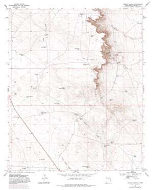 Wright Ranch topo map