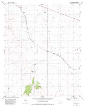 Yeso Mesa USGS topographic map 34104d7