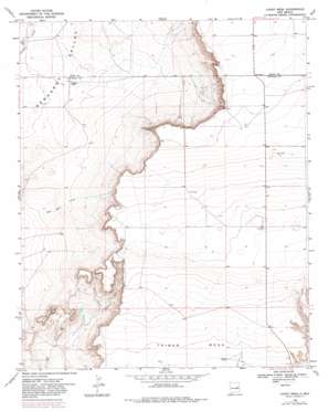 Candy Mesa USGS topographic map 34104e1
