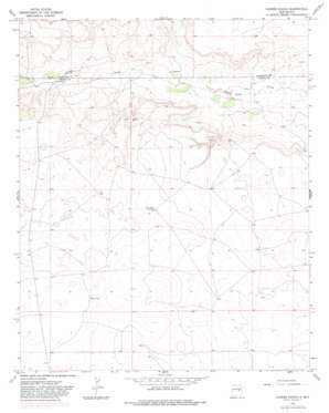 Cooper Ranch USGS topographic map 34104e5