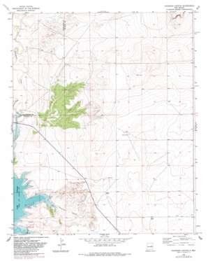 Colorado Canyon USGS topographic map 34104f3