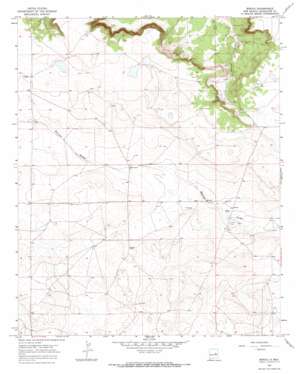 Borica USGS topographic map 34104f6