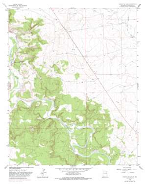Puerto De Luna USGS topographic map 34104g5