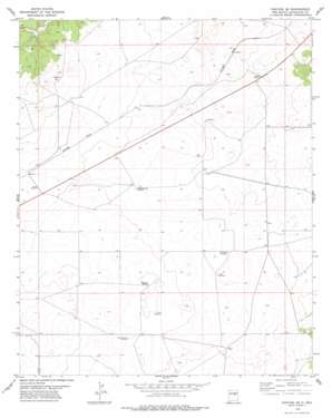 Pastura SE USGS topographic map 34104g7