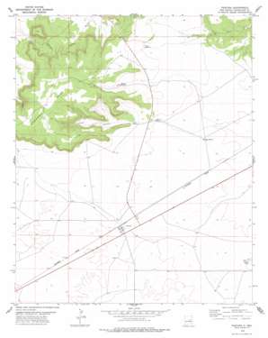 Pastura USGS topographic map 34104g8