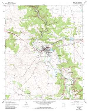 Santa Rosa USGS topographic map 34104h6