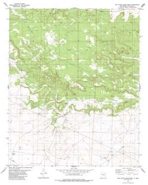 Red Bluff Draw West USGS topographic map 34105a4