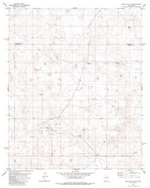 Gacho Hill SE USGS topographic map 34105c1