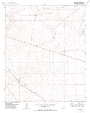 Vaughn USGS topographic map 34105e1