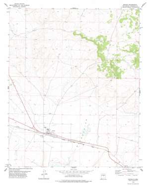 Encino USGS topographic map 34105f4