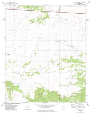 Milagro Spring USGS topographic map 34105h3