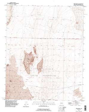 Wind Mesa topo map