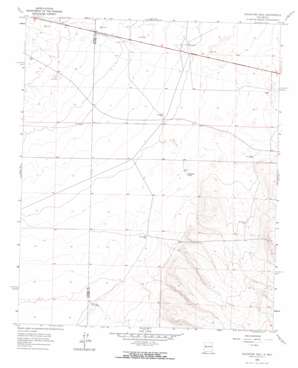 Augustine Well USGS topographic map 34107a6