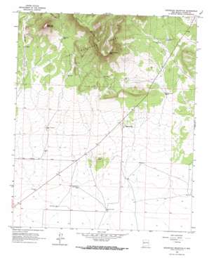 Sugarloaf Mountain USGS topographic map 34107a8