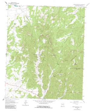 Madre Mountain USGS topographic map 34107c8