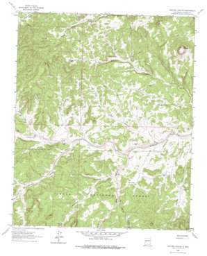 Pasture Canyon USGS topographic map 34107d7