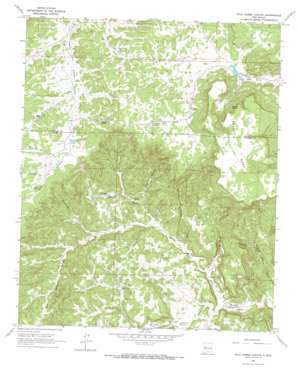 Wild Horse Canyon USGS topographic map 34107e7