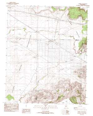 Correo USGS topographic map 34107h2