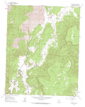 Los Pilares USGS topographic map 34107h7
