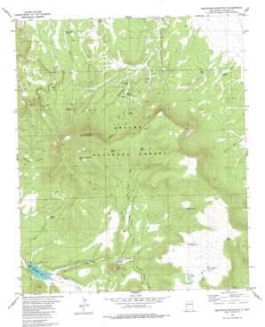 Escondido Mountain USGS topographic map 34108b4