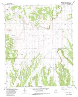 Ponderosa Tank USGS topographic map 34108b6