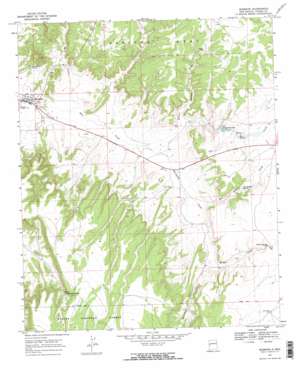 Quemado USGS topographic map 34108c4