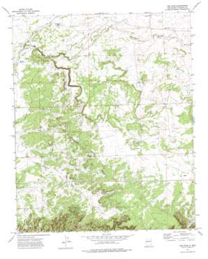 The Dyke USGS topographic map 34108f5
