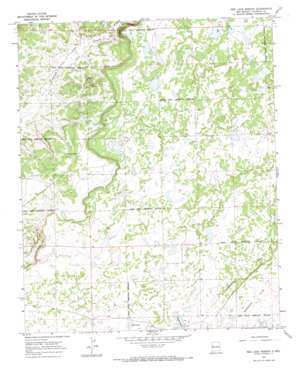 Red Lake Mission topo map
