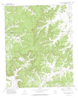 Shoemaker Canyon USGS topographic map 34108h5