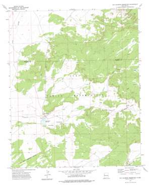 Ojo Caliente Reservoir USGS topographic map 34108h8