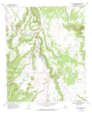 Nelson Reservoir USGS topographic map 34109a2