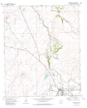 Springerville USGS topographic map 34109b3