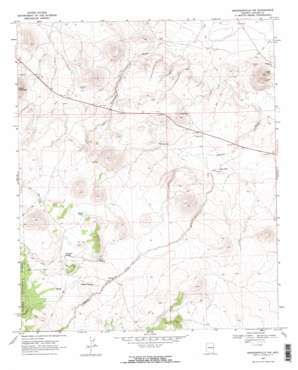 Springerville Nw topo map